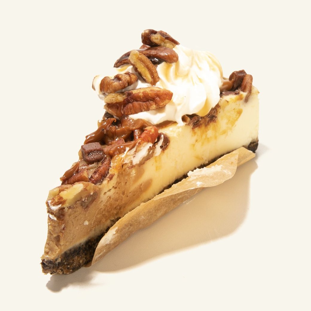 Longo's Caramel Pecan Cheesecake