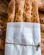 boy do we love our 🥖 Starting this Sunday, Feb 13th, Azhar's Marketplace is now open 11am - 4pm on Sundays ✨