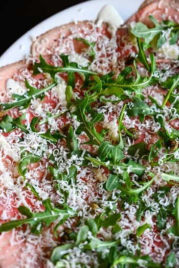 Celebrate St. Patrick’s Day with a glass in hand. Tuesday Pours at BellaBrava brings together thoughtful wines and the dishes you already love.

📸:Beef Carpaccio