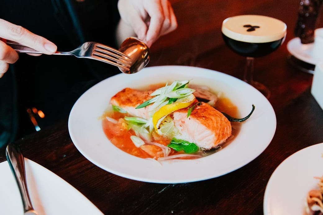 SINIGANG NA SALMON of Manila