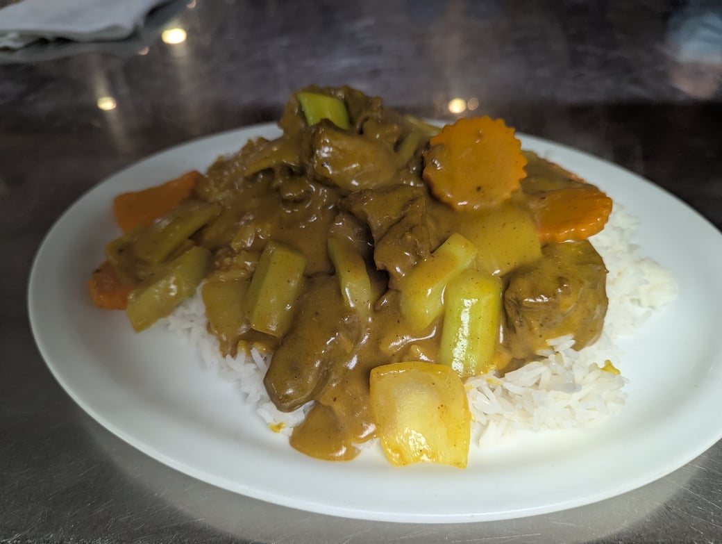 咖哩牛腩飯 / Curry Beef Brisket Rice