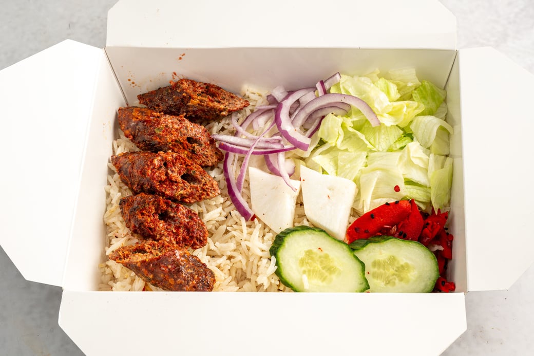 Goat Kebab Bowl