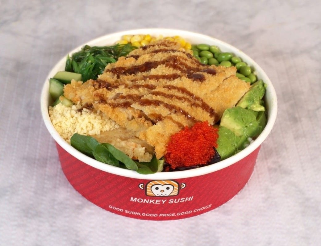 CHICKEN KATSU POKE