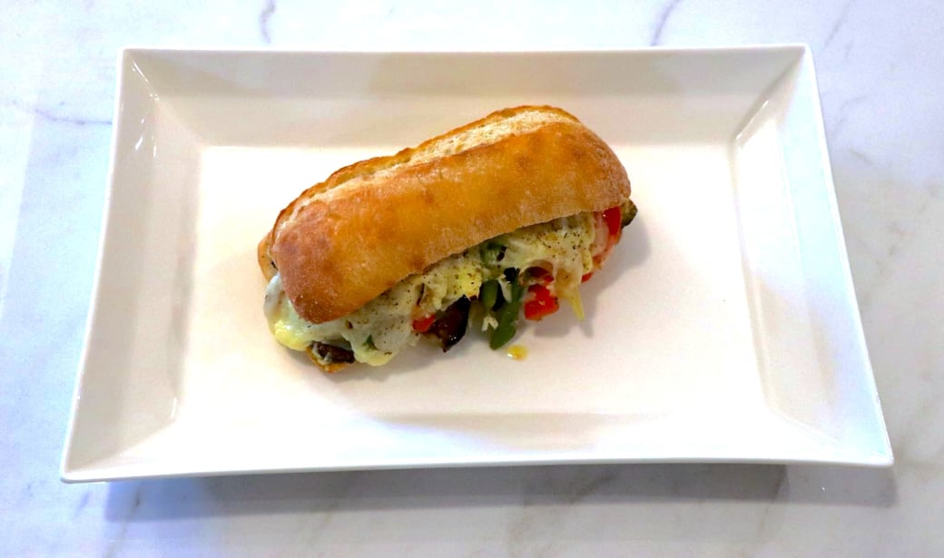 GRILLED ITALIAN VEGGIE SANDWICH