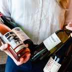 live from azhartoronto, it's saturday night 🕺 funky + fun bottles of low-intervention wines on the menu -  let's cheers to Saturday! we open at 5pm!