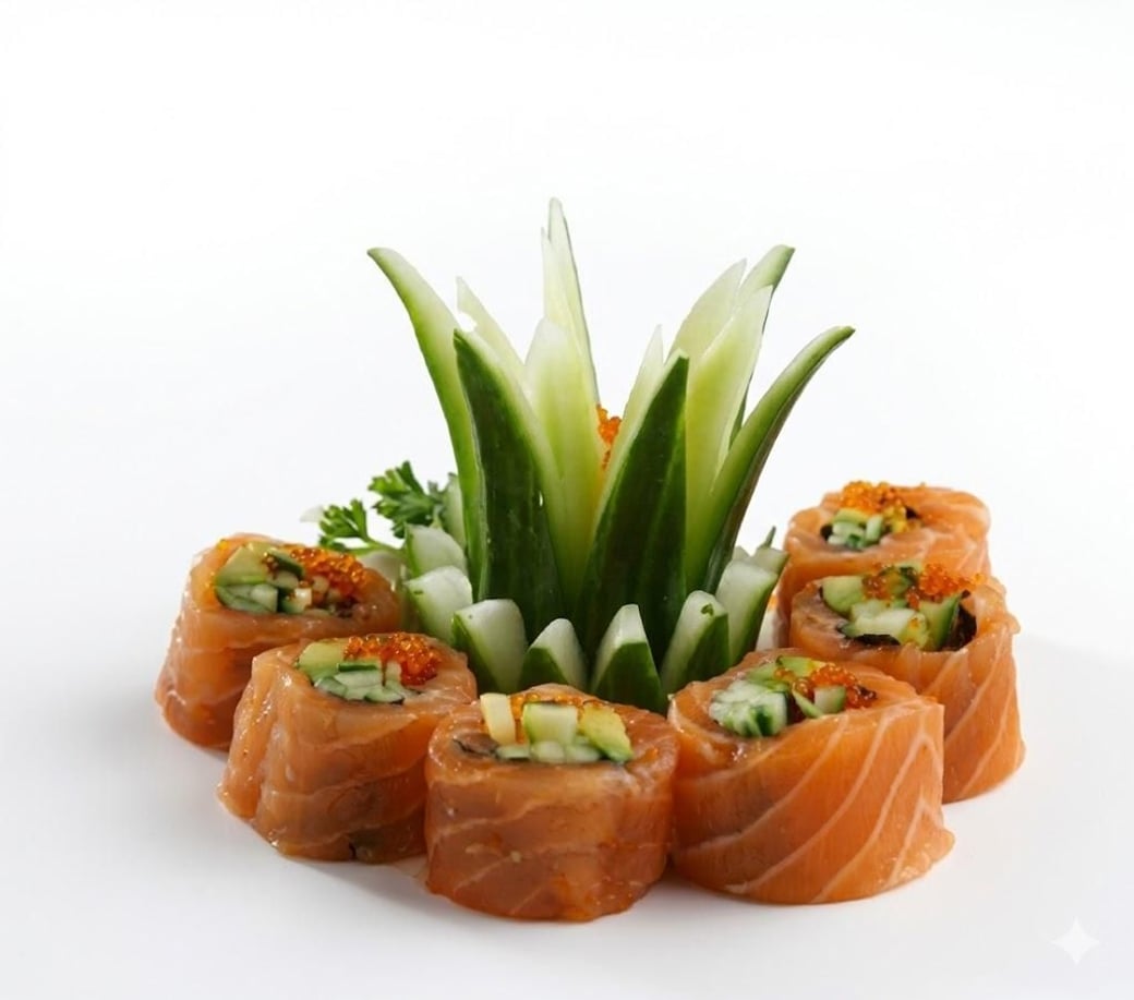 Sushi Inn Salmon Salad (6pcs)