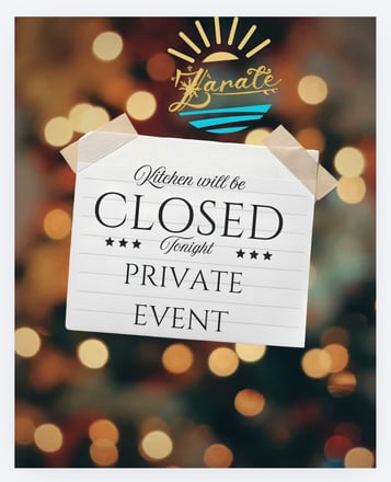 Private Event Tonight