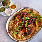 back at it folks! brand new menu. sujuk pride! harissa carrots! lamb! lots of other yummy things! sorry we're a little tooooo excited over here 🙃 this week's spring box (vegetarian and non-vegetarian) is available for pre-order for this Thursday-Saturday. peek the menu below and tap the link in bio to order now 👏 *photograph does not represent this weeks box 

✨non-vegetarian✨
Bread
fermented potato pita | za’atar, Spanish olive oil (2 pitas)

App
sujuk pide | sujuk sausage, goat cheese, turkish paste
roasted beet | whipped fetta, cherry molasses, hazelnuts, wild watercress, honey
kataifi wrapped shrimp | lemon aioli, house tagarashi, avocado, honey, cilantro

Entrée
harissa glazed carrots | harissa, preserved lemon, herbs
slow-roasted lamb |laffa bread, herbs, pickles, all the sauces

Desert
Ricotta donut | banana, hazelnut

✨vegetarian✨
Dip
fermented potato pita | za’atar, Spanish olive oil (2 pita)
house babaganoush | date molasses, black seed mix, isot pepper

App
ramp pide | ontario ramps, goat cheese, turkish paste
roasted beet | whipped fetta, cherry molasses, hazelnuts, wild watercress, honey

Entrée
harissa glazed carrots | harissa, preserved lemon, herbs
oven roasted squash | tahini, couscous, sumac yogurt, schug, pickled pomegranate seeds, herbs

Desert
Ricotta donut | banana, hazelnut