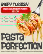 Spend Tuesdays with us and try a house made pastas!  #primecutsitaliansteakhouse #ItalianFlavors #HomemadeGoodness #DineInStyle #TreatYourself #FoodieFavorites #FoodLovers #ChefSpecial