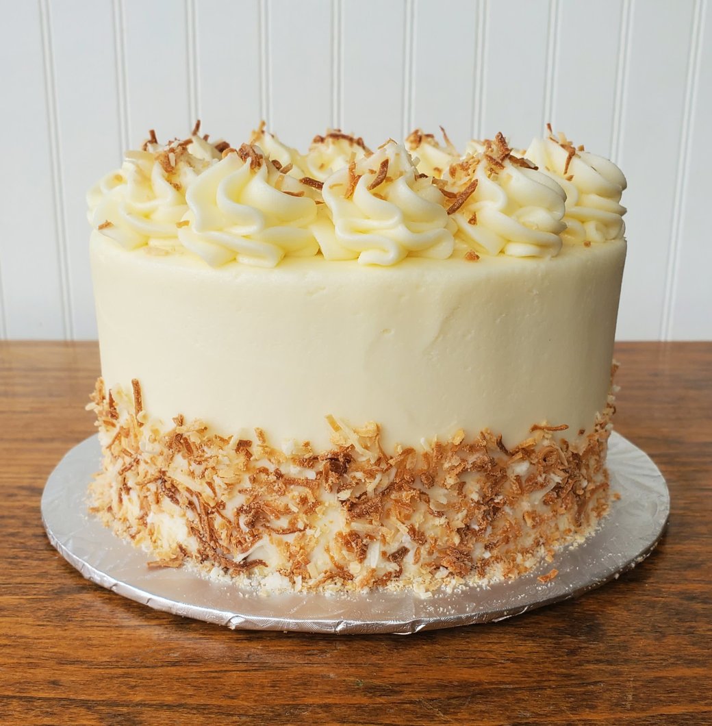 Coconut party cake