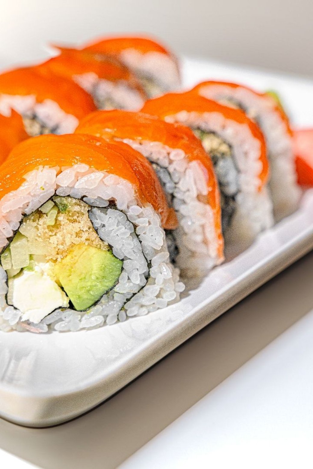 Smoked Salmon Cheese Roll