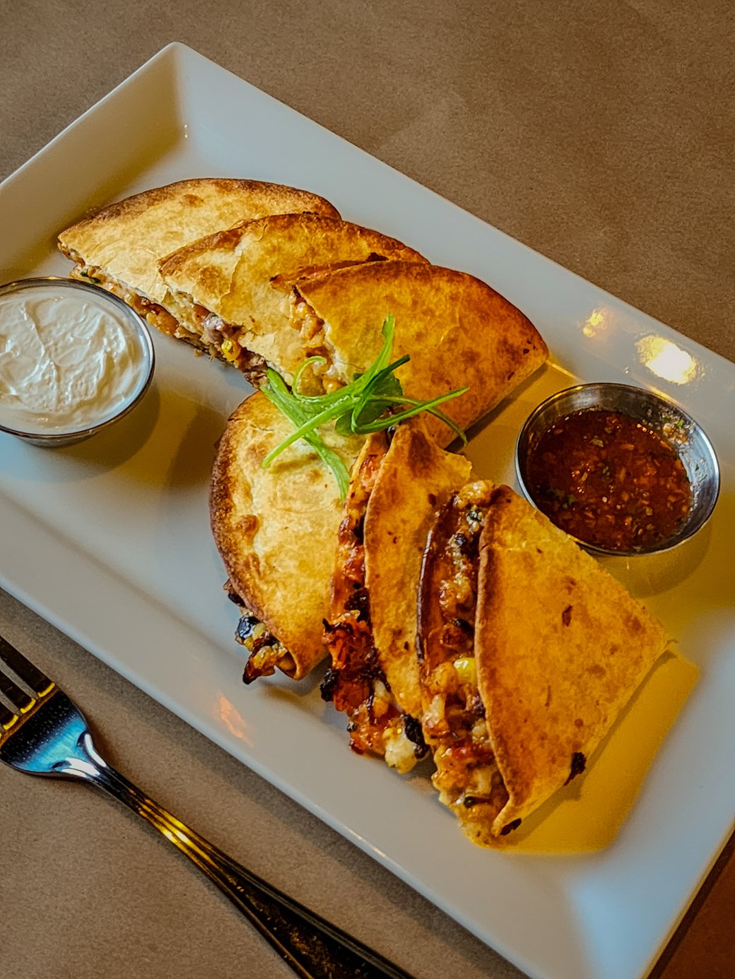 BRISKET QUESADILLA