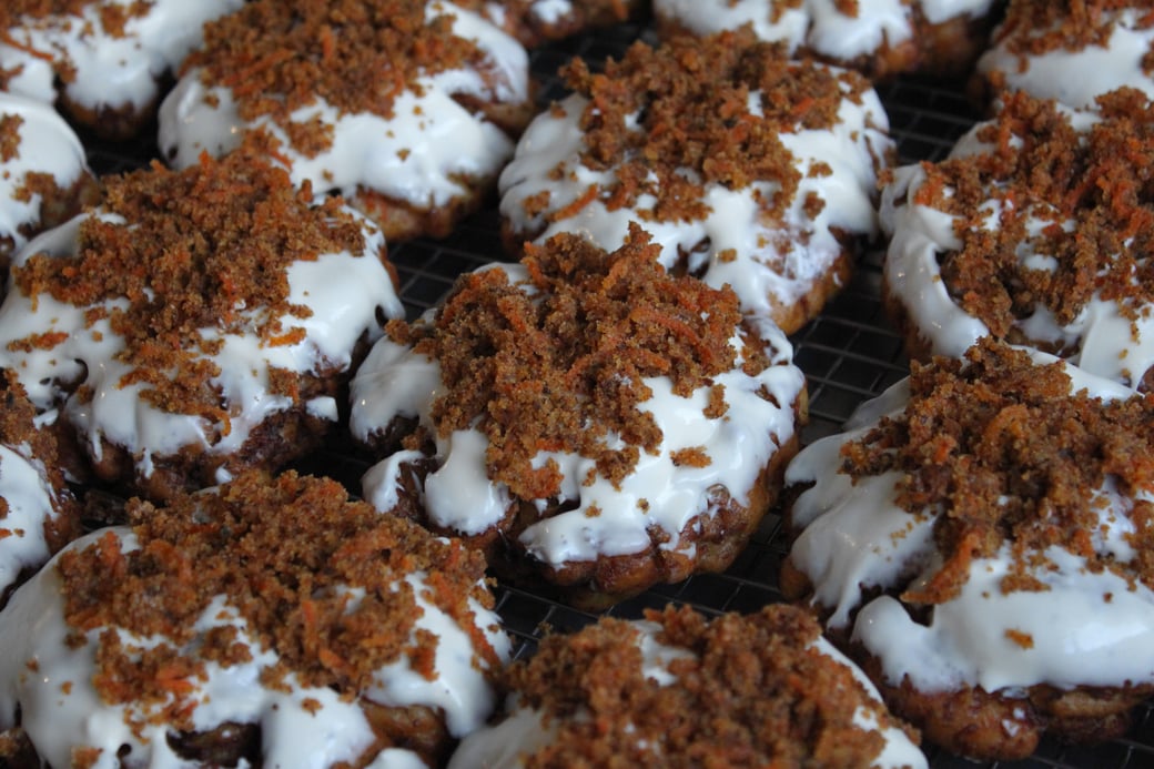Carrot Cake Fritter