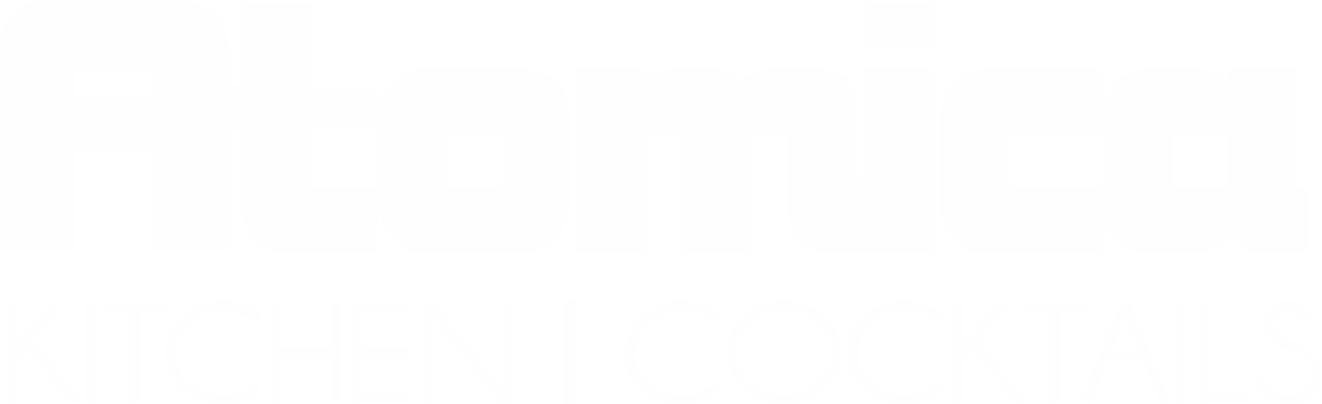 Atomica kitchen and cocktails logo