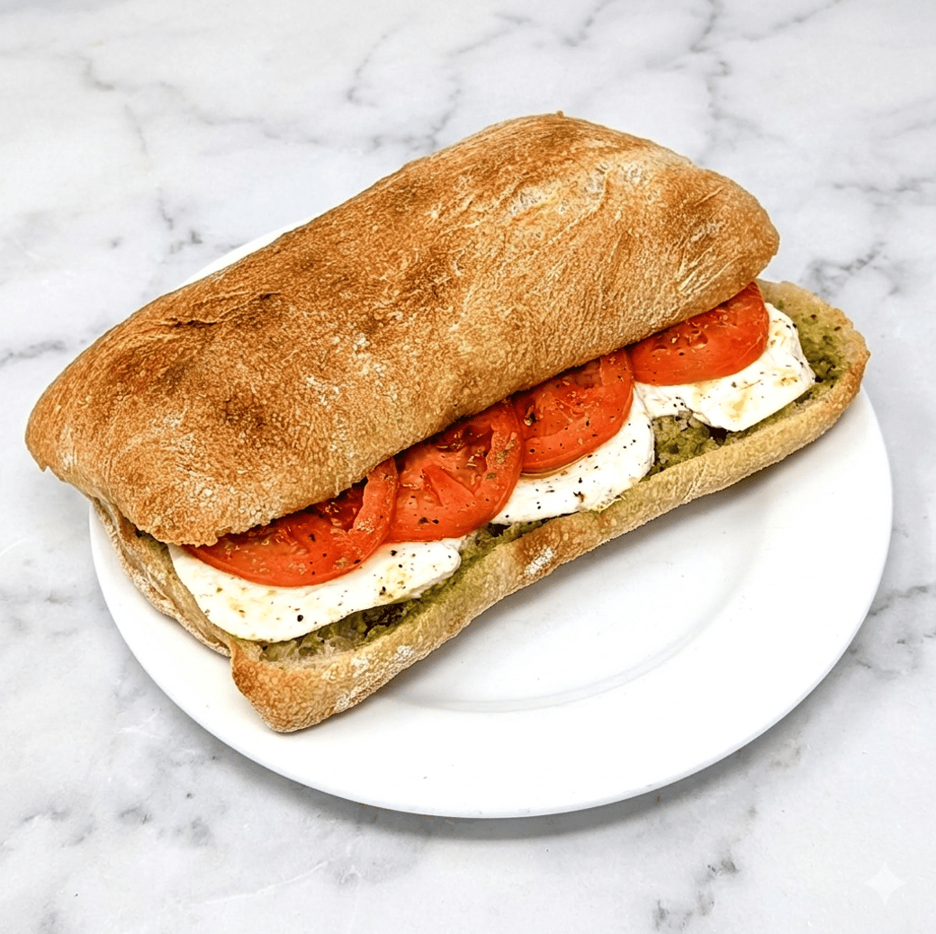 Mozzarella Tomato & Pesto