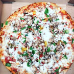 Double the cheese... 
... Double the taste😳😳🍕🍕

Great choice of toppings from this customer! 

Call us today for pickup or delivery!!705-740-7595 & get yourself a pizza that looks as good as this one!