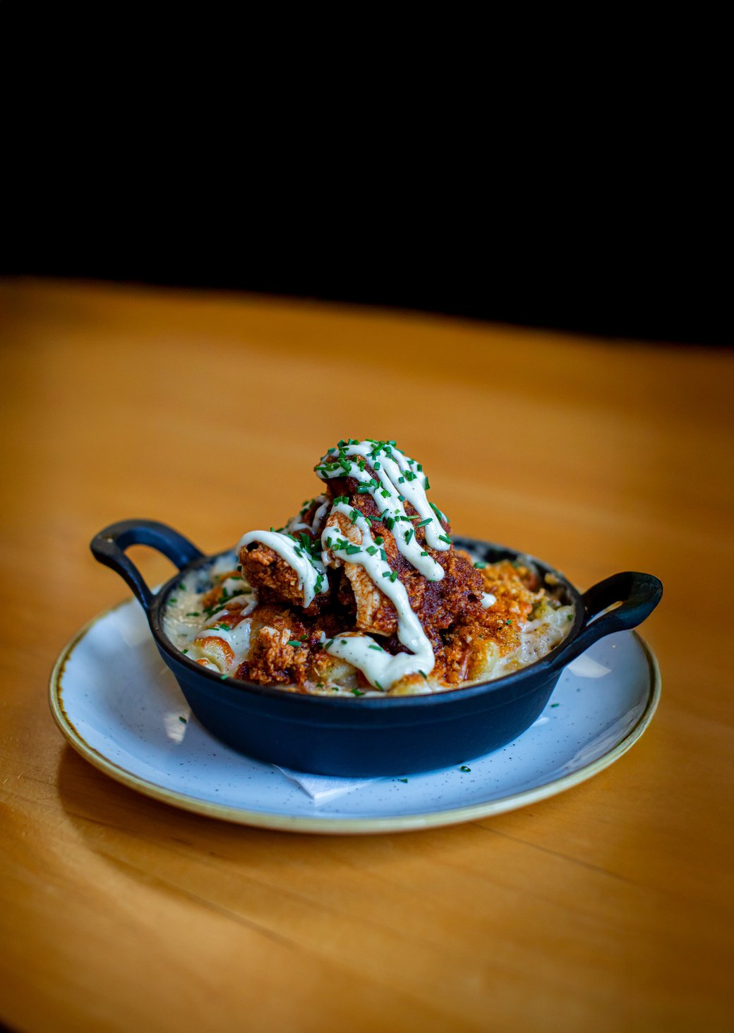 Nashville Hot Chicken Baked Mac & Cheese