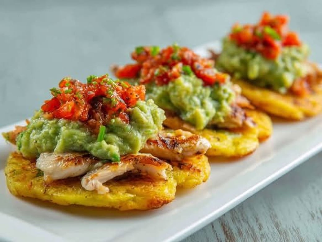 Chicken Tostones (x3)