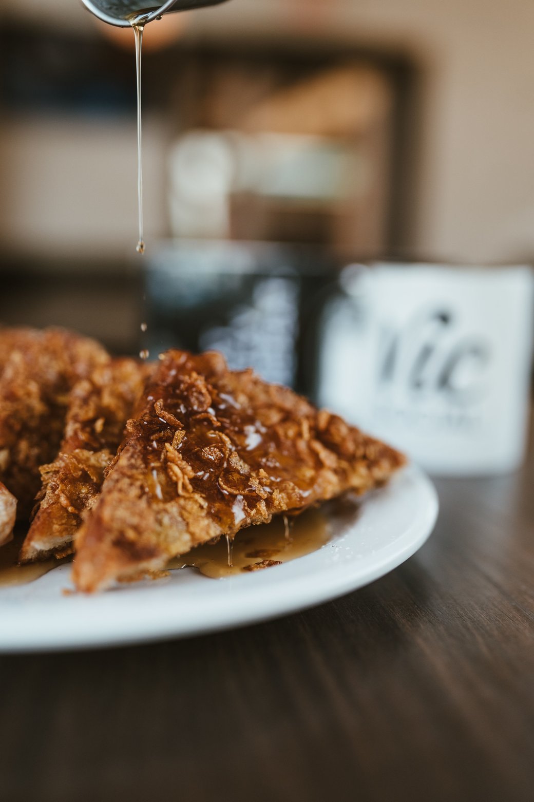 Corn Flake Crusted French Toast