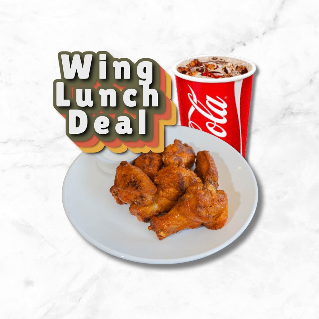 Chicken Wing Lunch Deal