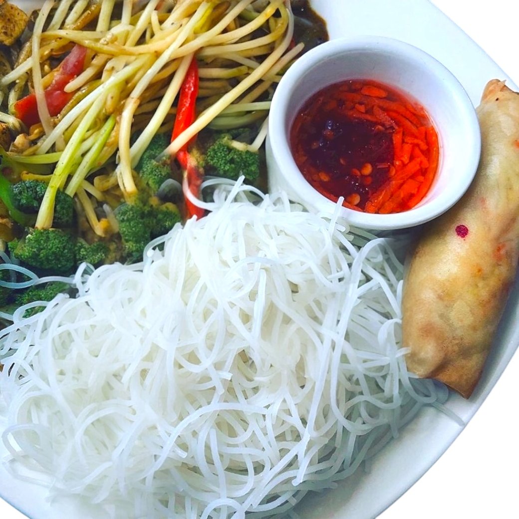 (L1)  Stir Fried Bean Sprout and Vegetables