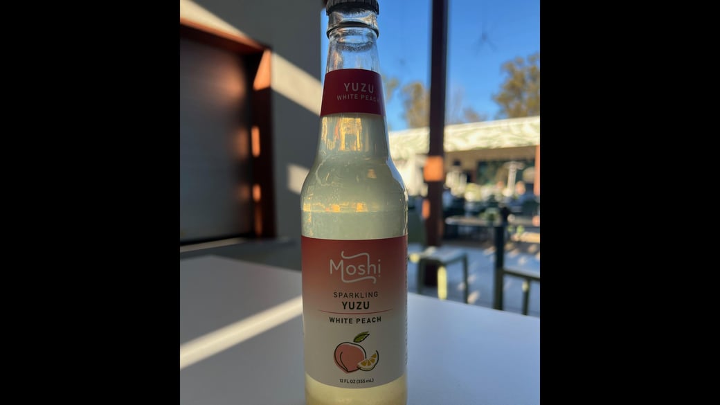 Yuzu White Peach Soda