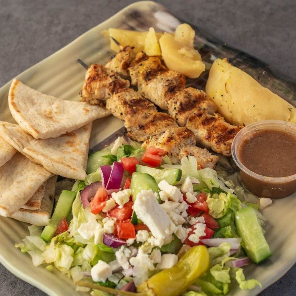 Souvlaki On A Stick.