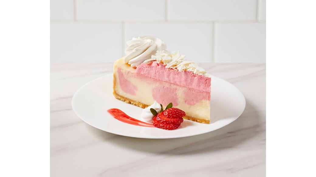 Wild Strawberries and Cream Cheesecake