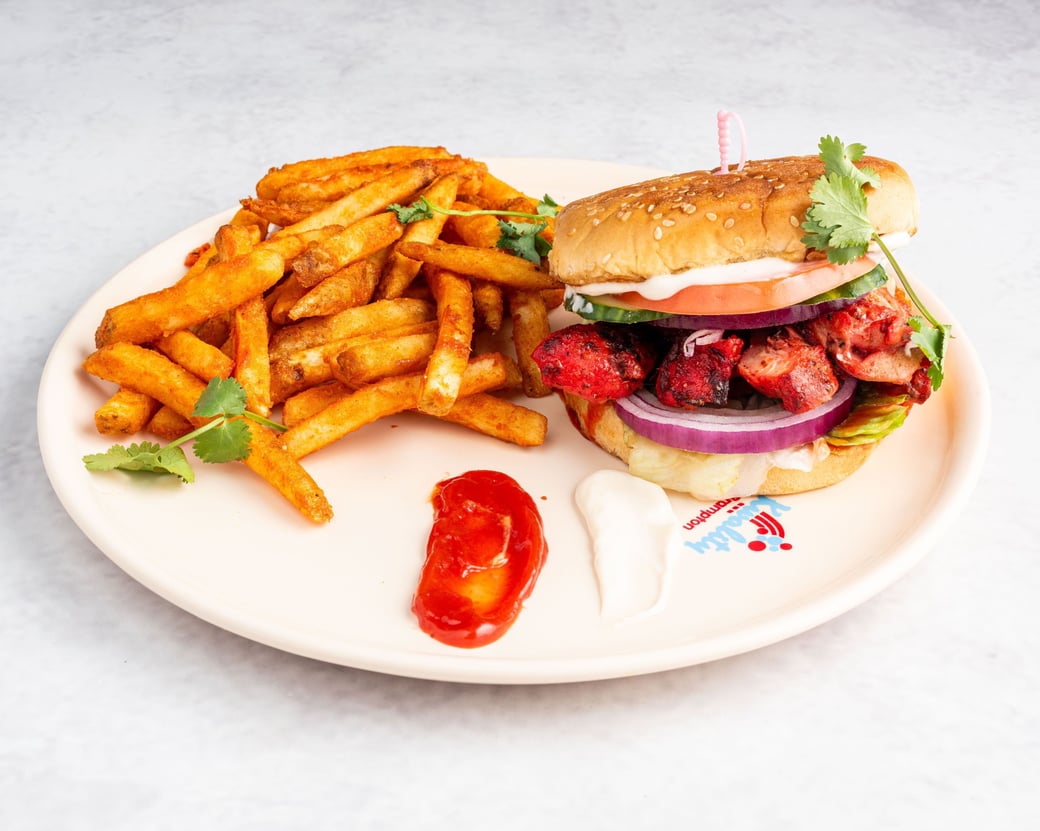 Tandoori Chicken Burger