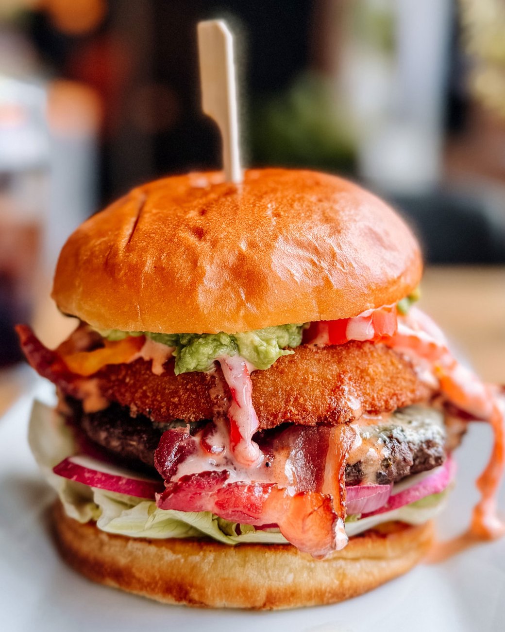 Black and Blue Burger
