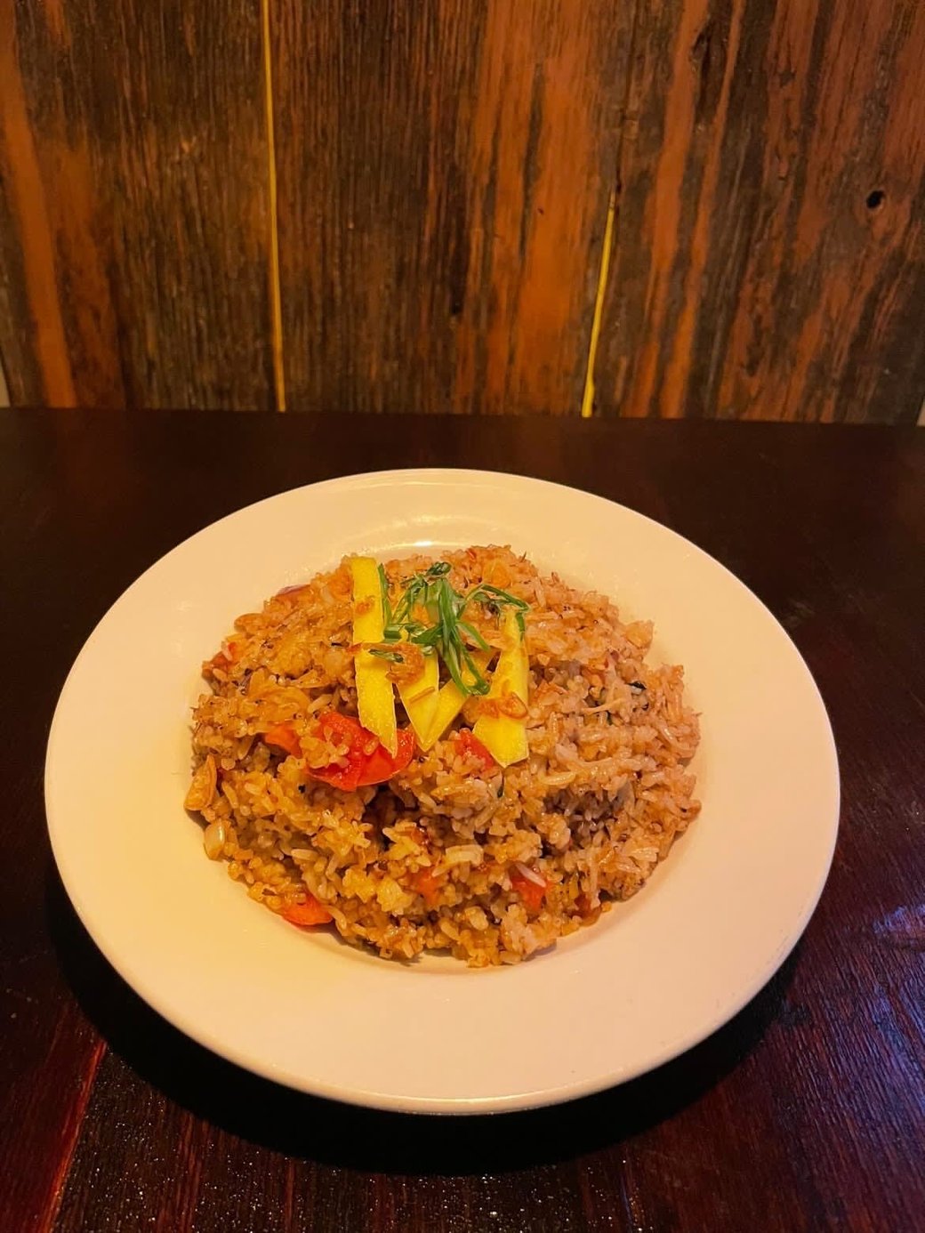 BAGOONG SHRIMP PASTE FRIED RICE               
