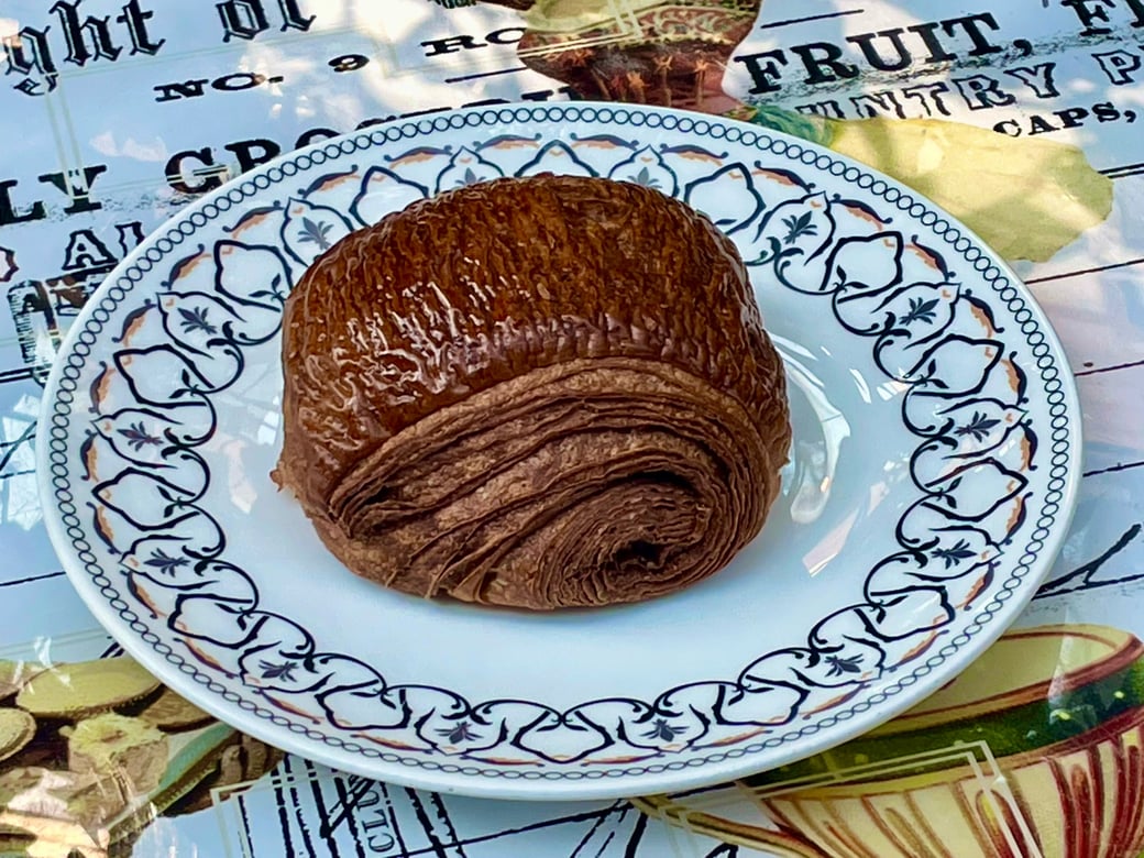 CHOCOLATE HAZELNUT CROISSANT
