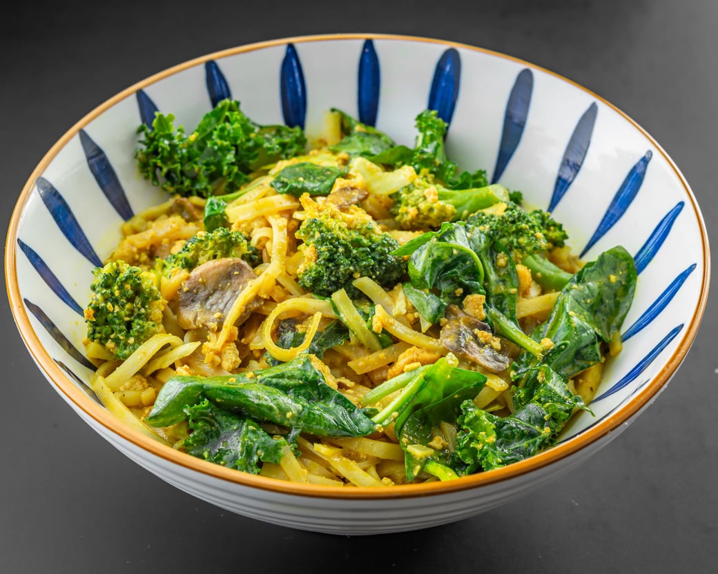 Peanut Coconut Curry Bowl