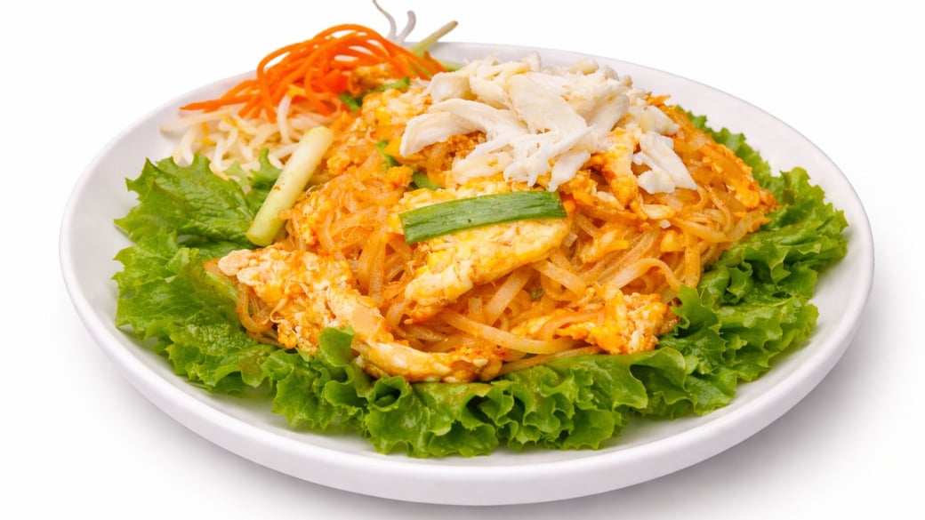 Chan Pad Poo (Spicy Dungeness Noodles)