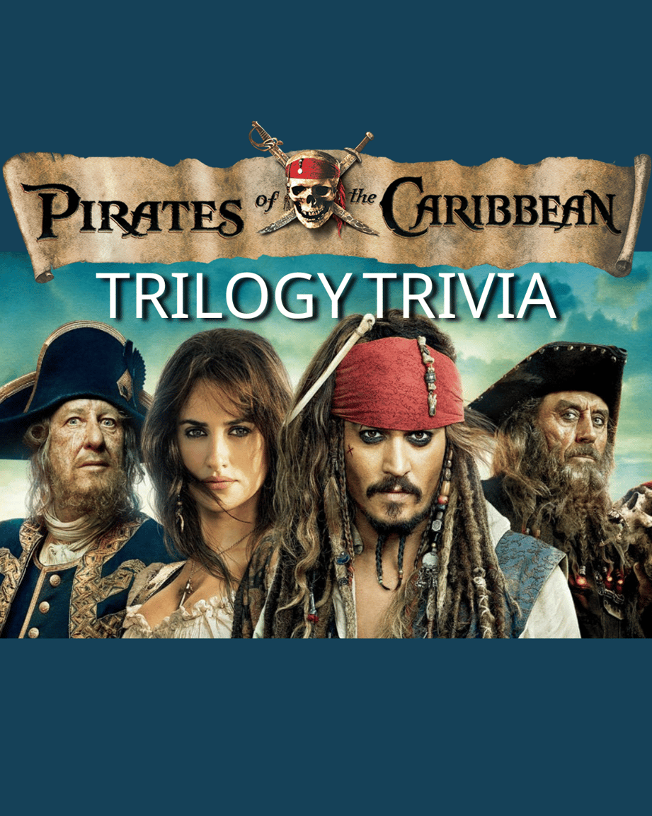 Pirates of the Caribbean TRILOGY Trivia 1.1
