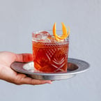 named after our fave hood 🤍 say hello to the lower ossington made with mezcal + tequila + campari + cocoa sumac syrup