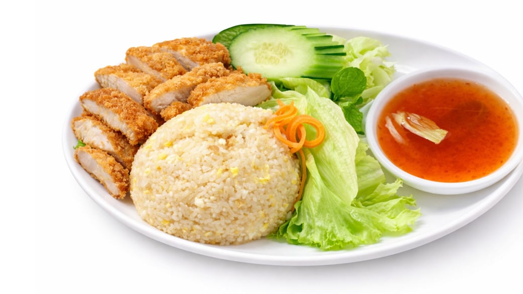 Chai Thai Fried Rice w/ Fried Chicken