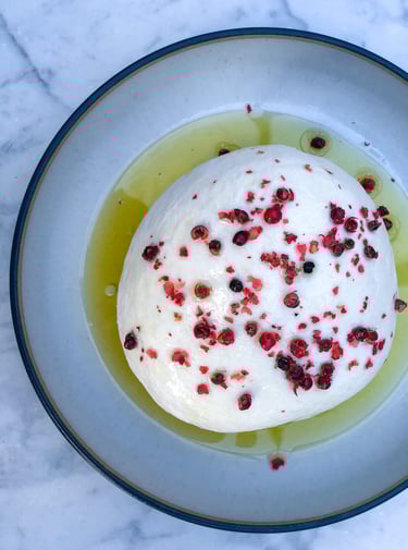 Burrata con Prosciutto