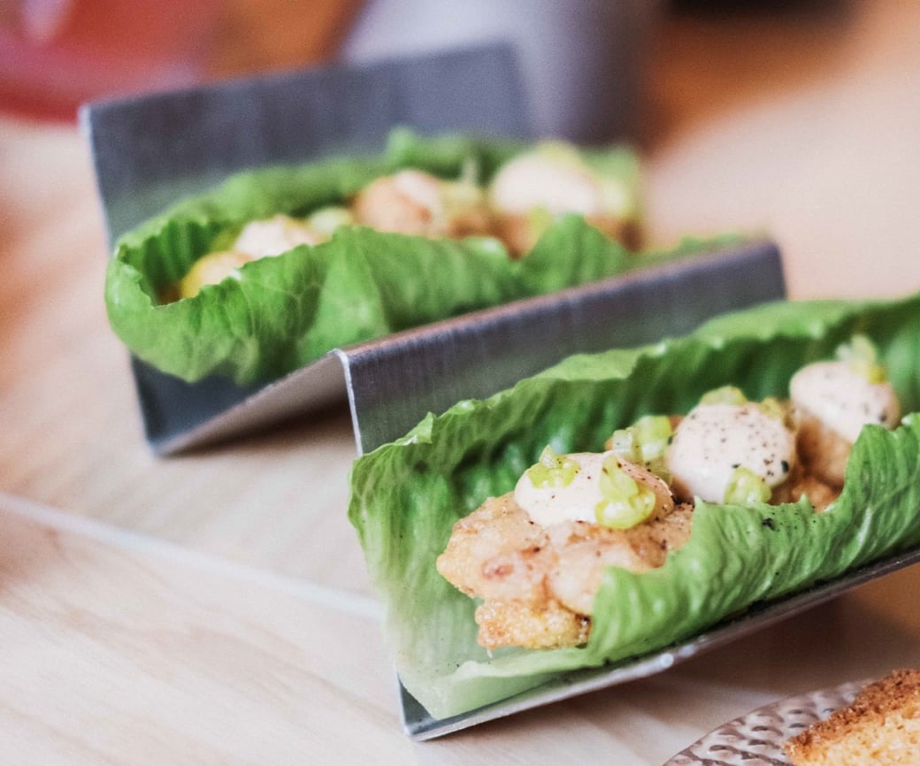 CATALAN CHICKEN LETTUCE WRAPS