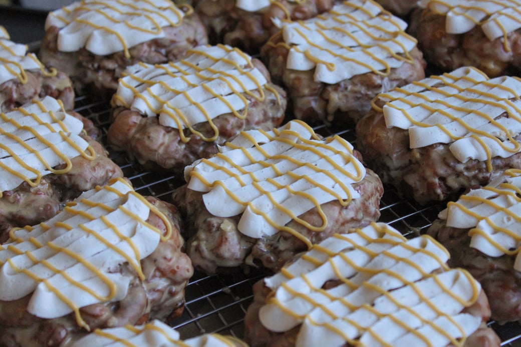 Bananas Foster Fritter