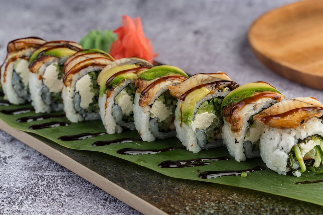 Cheese Unagi Roll (8)