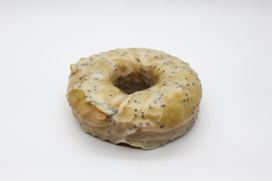 Lemon Poppy Seed Cake Doughnut
