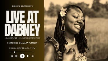 LIVE at Dabney with Shamara Tumblin