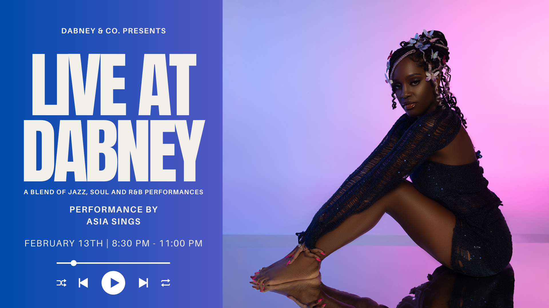 LIVE at Dabney with Asia Sings