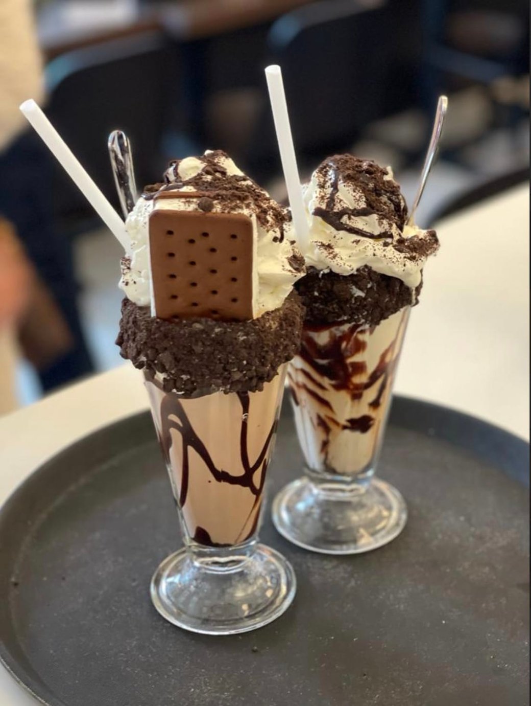 Vic's Famous Ice Cream Sandwich Milkshake