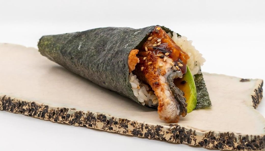 Eel - Avocado Hand Roll