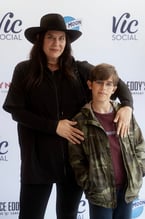 Vic Social grand opening with Lonelle Selbo of Life Au Lait and son Sebastian