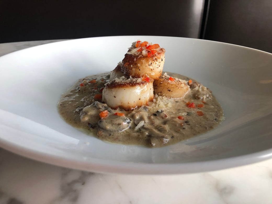 Pan Seared Sea Scallops