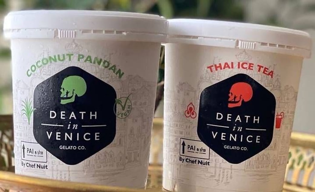 Death in Venice Gelato - Thai Iced Tea
