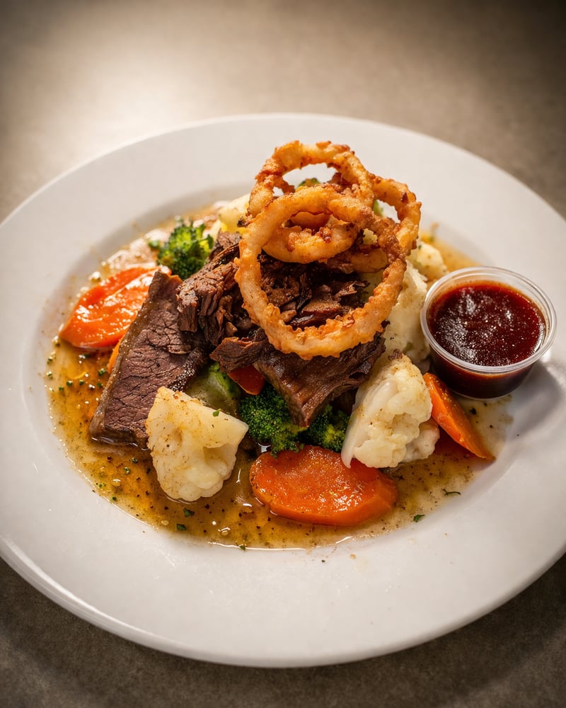 15 Hour Slow Braised Brisket Plate